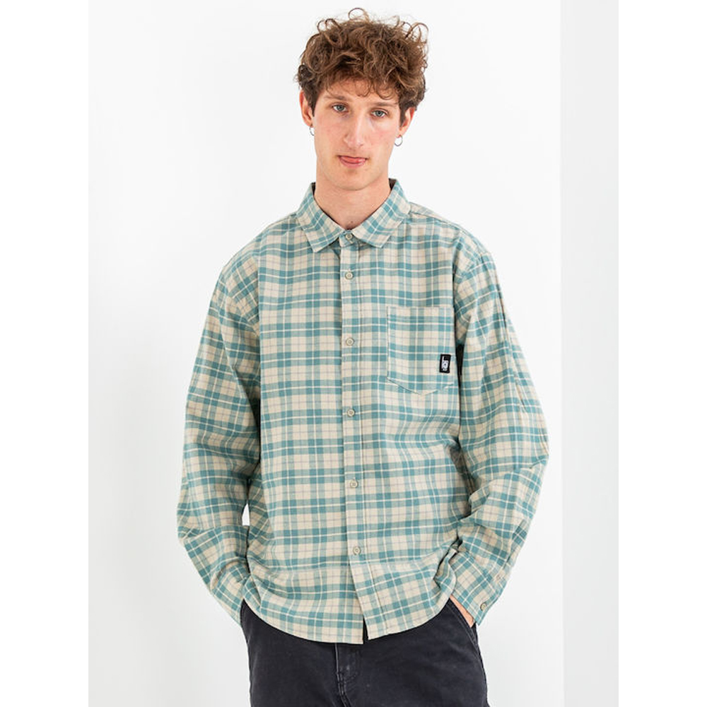 HUF Modal LongSleeve Plaid Shirt Ανδρικό Πουκάμισο - Multi